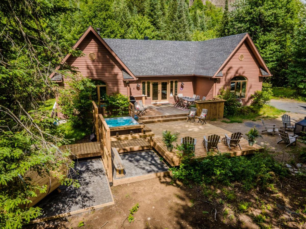Chalet Chevreuil Zen Lac-Superieur المظهر الخارجي الصورة